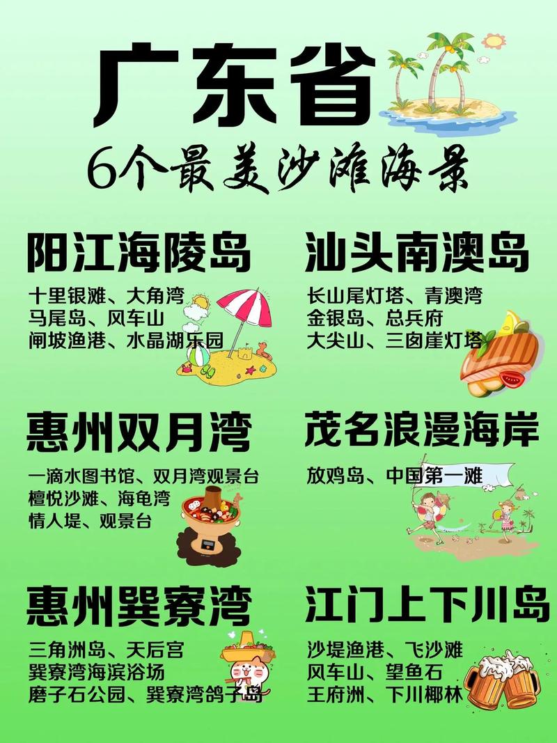 广东海边旅游景点排名