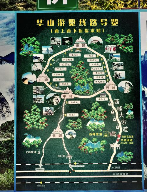 华山有哪些必去的景点?华山旅游景点介绍