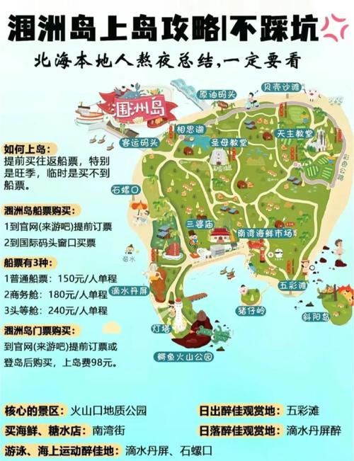 北海围洲岛的民宿费用