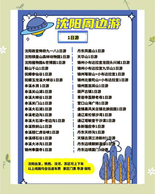 沈阳周边自驾一日游攻略有哪些?