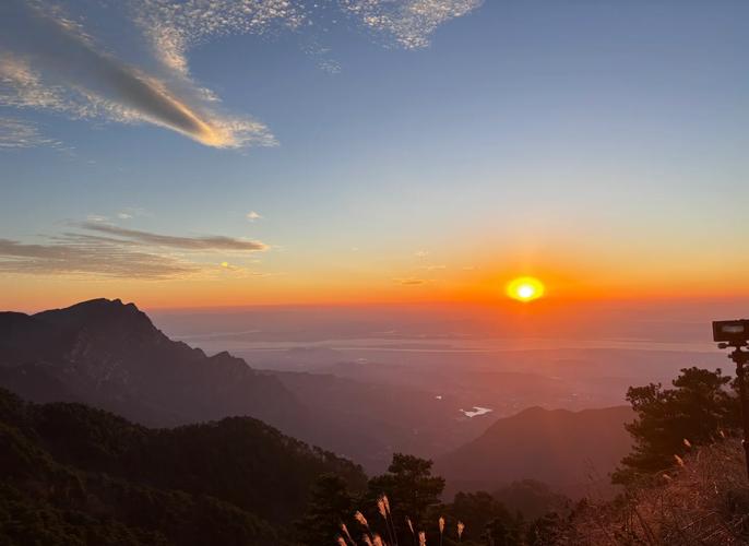 庐山风景名胜区日出时间