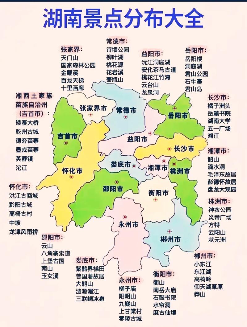 湖南旅游必去前十景点排名