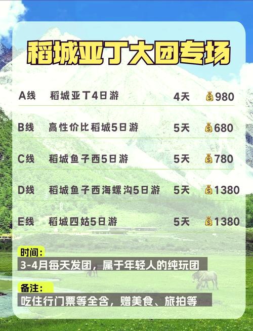 去稻城亚丁旅游一趟大概要花多少钱?怎么样?