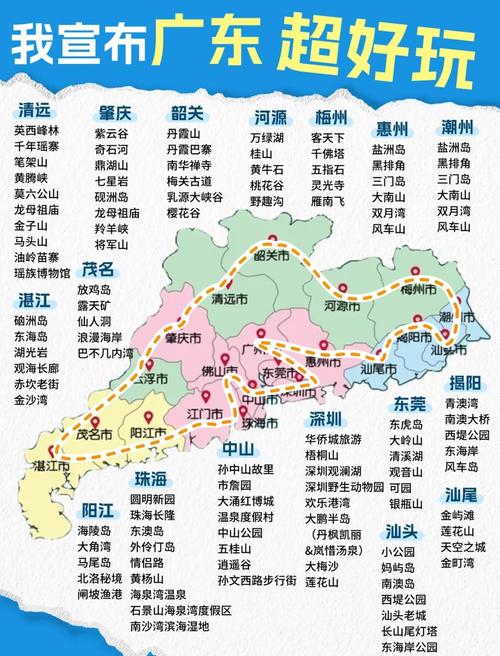 广东自驾游玩路线