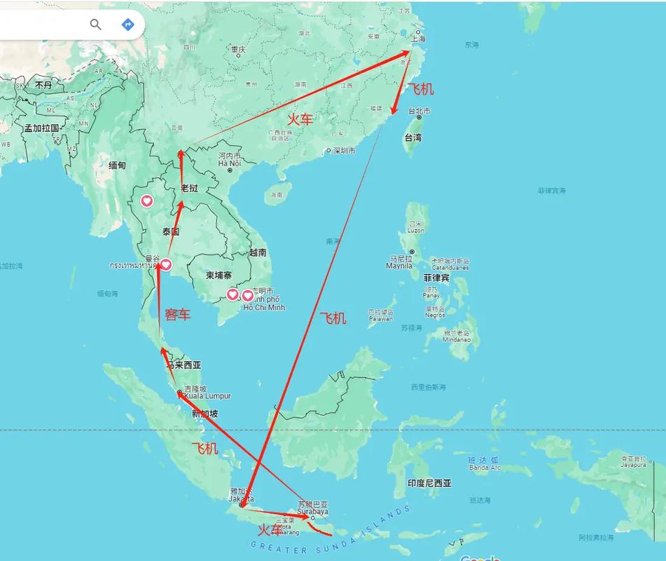 东南亚穷游路线,东南亚的旅游线路