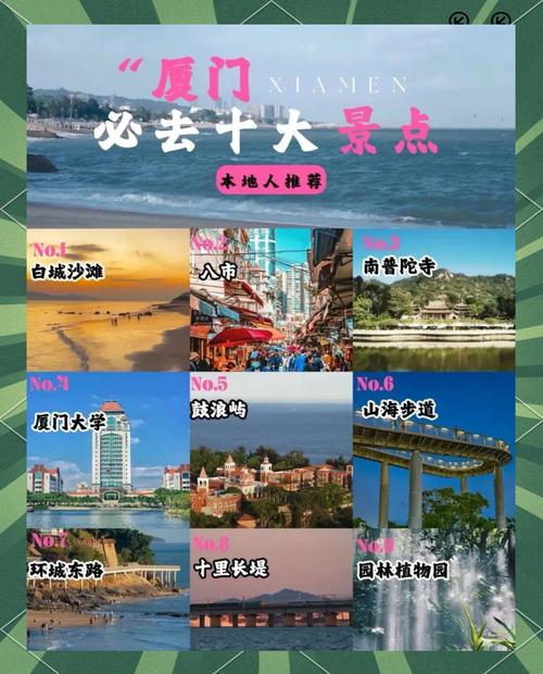 厦门市旅游前十必去景点