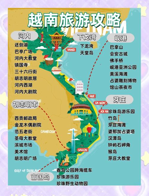 独自游越南的旅行路线怎么规划合适?