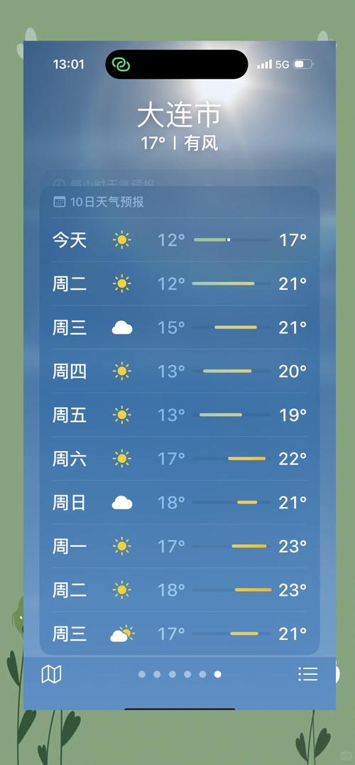 大连天气预报话音播报天气