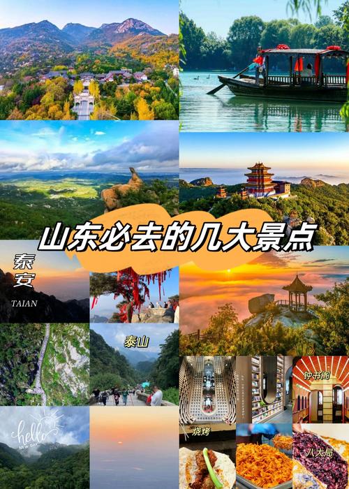 山东旅游必去前十景点?