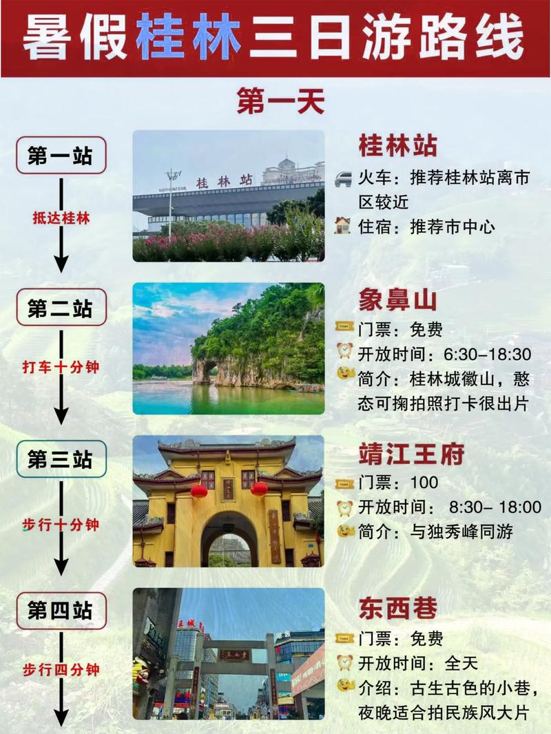桂林三日游必去景点攻略
