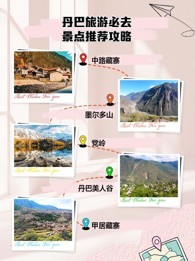 丹巴到若尔盖途经哪些地方,丹巴到若尔盖旅游攻略路线