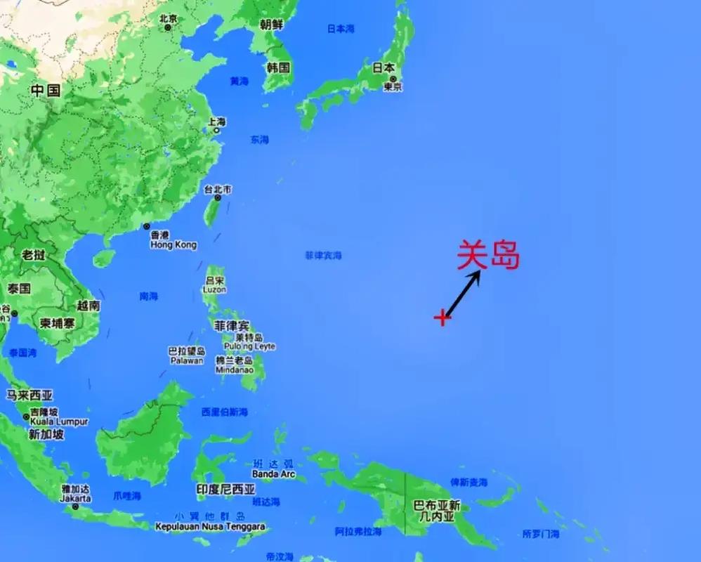 从亚洲视角看关岛的地理位置如何