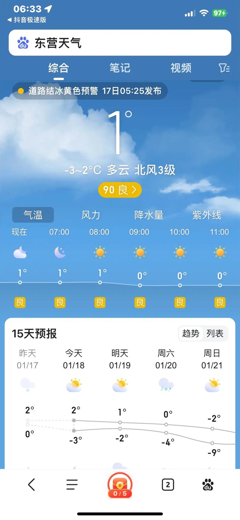 大码头镇2024-03-01天气预报(山东,东营,广饶)