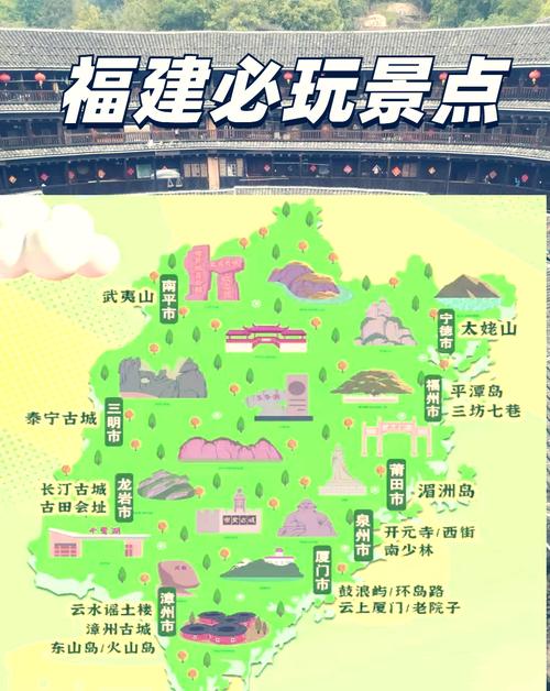 福建前十景点排名大全(福建省著名旅游景点)