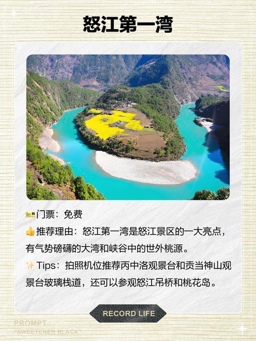 云南怒江大峡谷全景8日旅游攻略线路图(原创)+丙中洛+独龙江