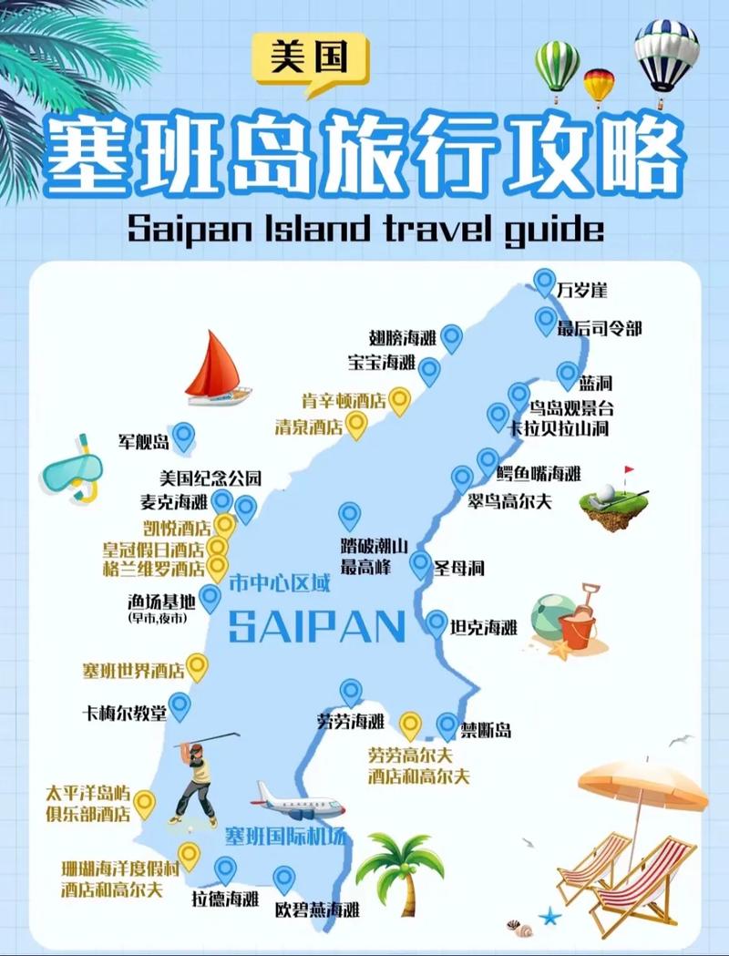 塞班岛旅游的费用,去塞班旅游路线