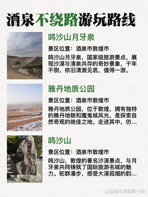 酒泉市有什么超实用的游玩攻略?