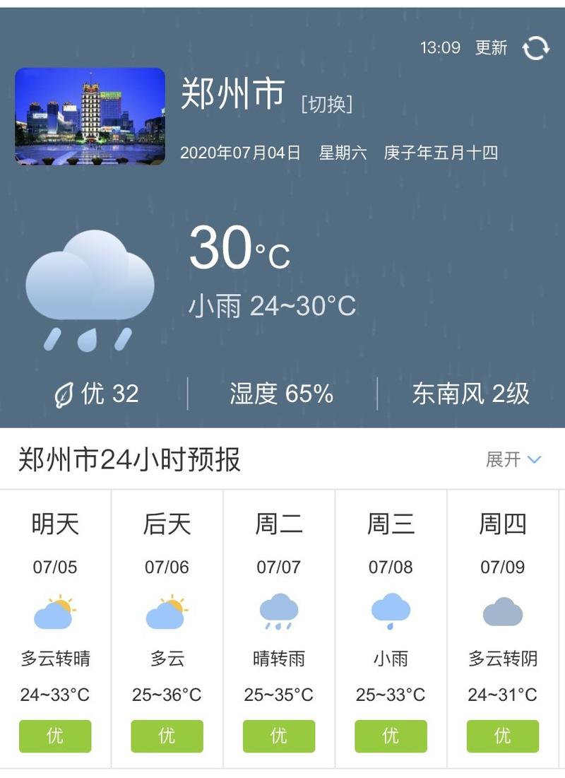 你那个郑州的降雨量在哪里查询的呀