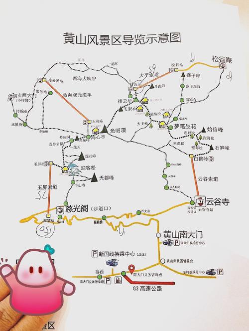 黄山旅游攻略三日游自由行攻略