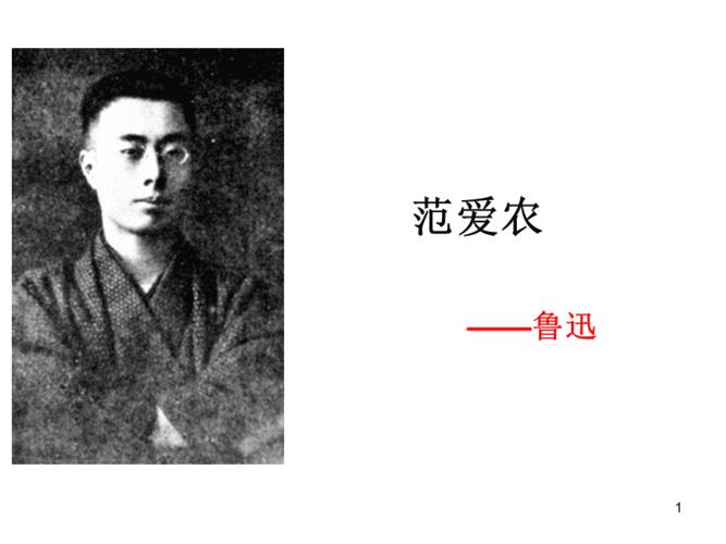 鲁迅个人简介,与他的文章