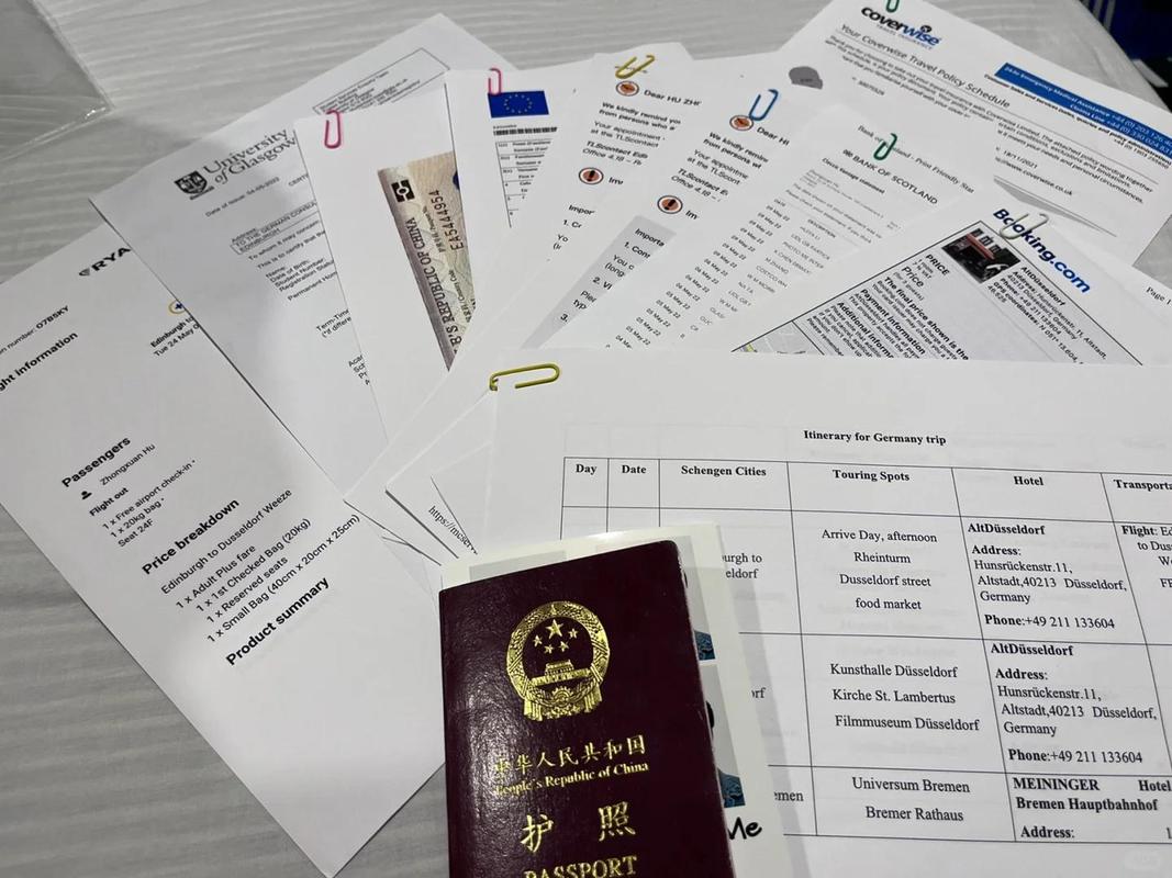 去欧洲旅游需要什么证件