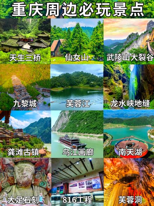 重庆旅游前十必去旅游景点有哪些