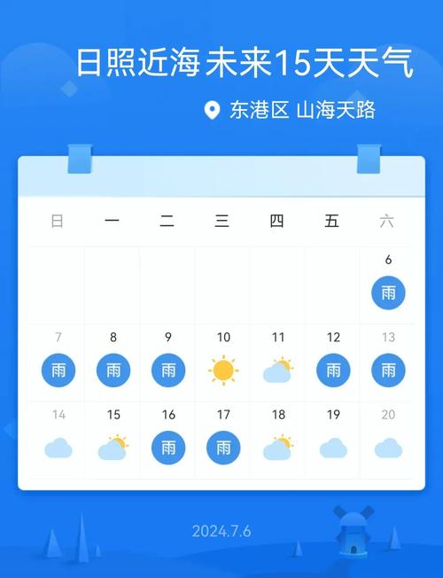 山东日照天气预报15,山东日照天气预报15天准确一览表