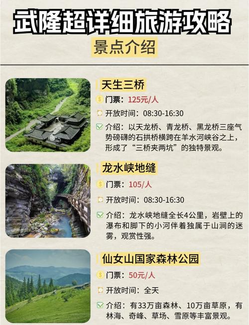 重庆武隆旅游攻略,“三生三世”游仙女