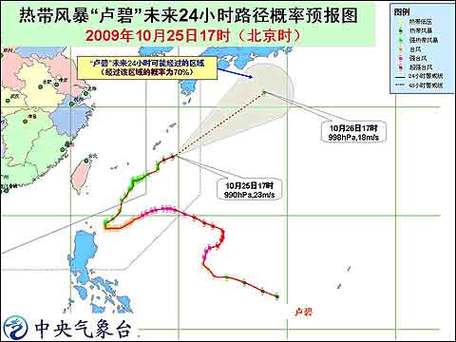 有什么网站可以看中国台风的最新消息?