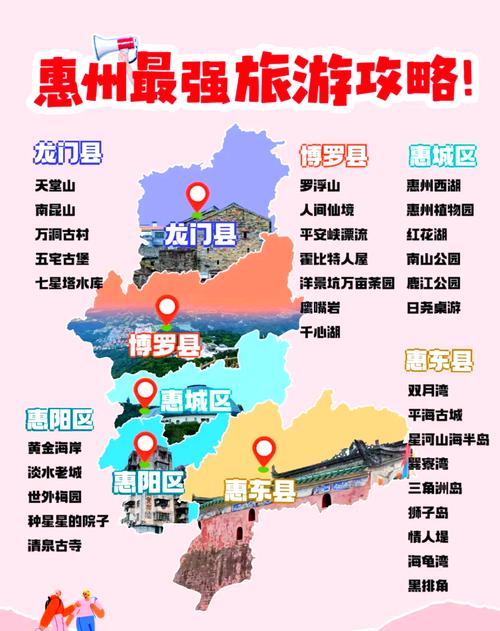 惠州旅游景点一览表