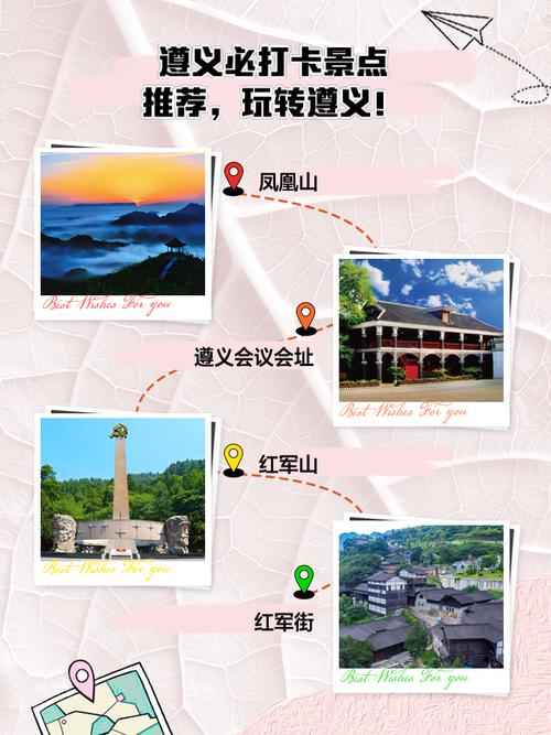 遵义市城区内主要景点