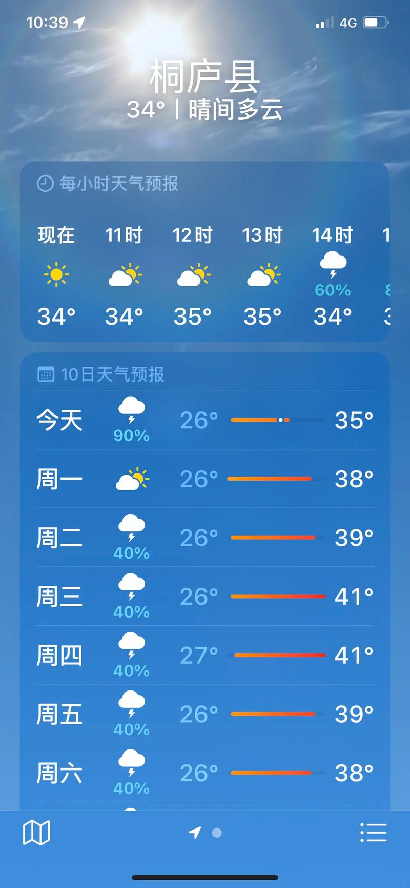 杭州气温15天内气温