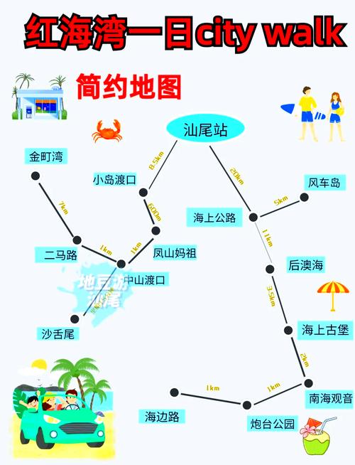 汕尾红海湾自驾旅游攻略(去汕尾红海湾游玩攻略)