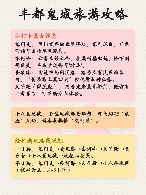 丰都鬼城游玩攻略