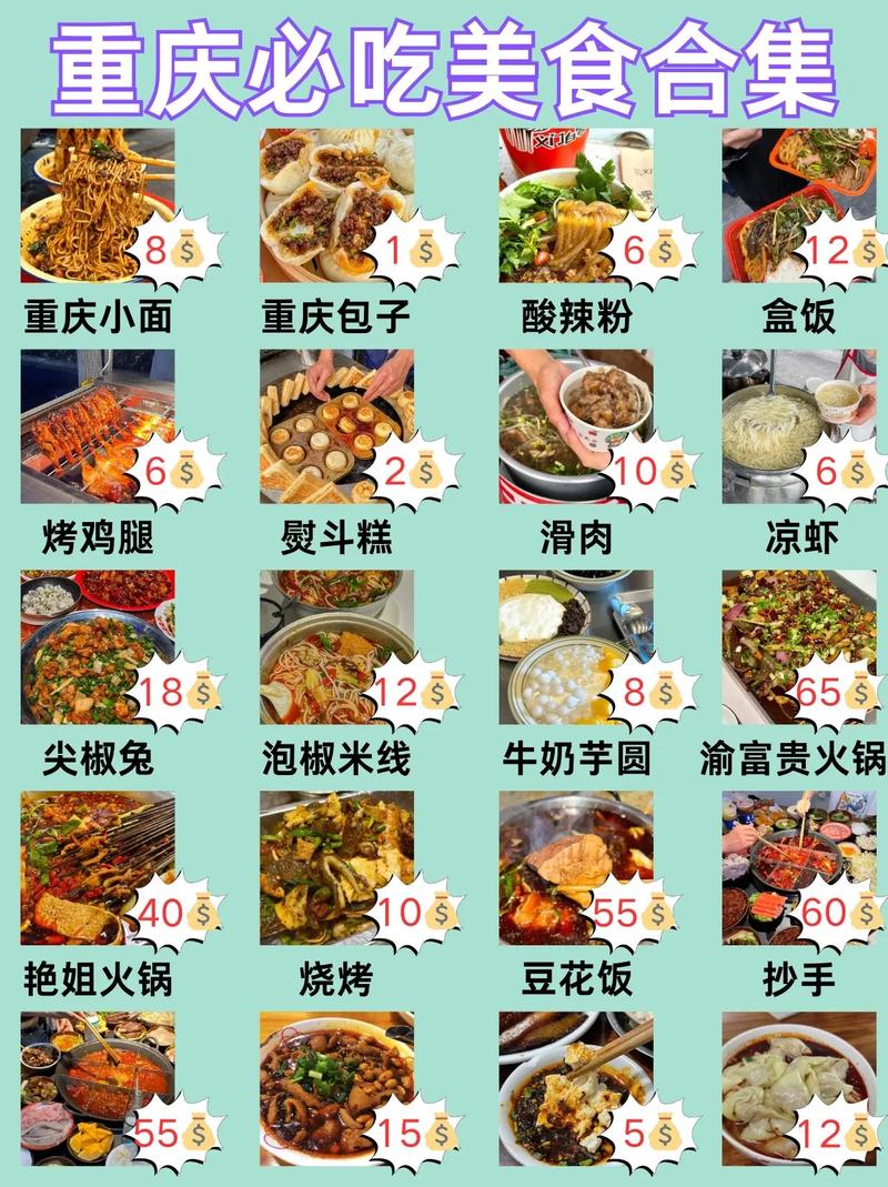 重庆必吃前十美食