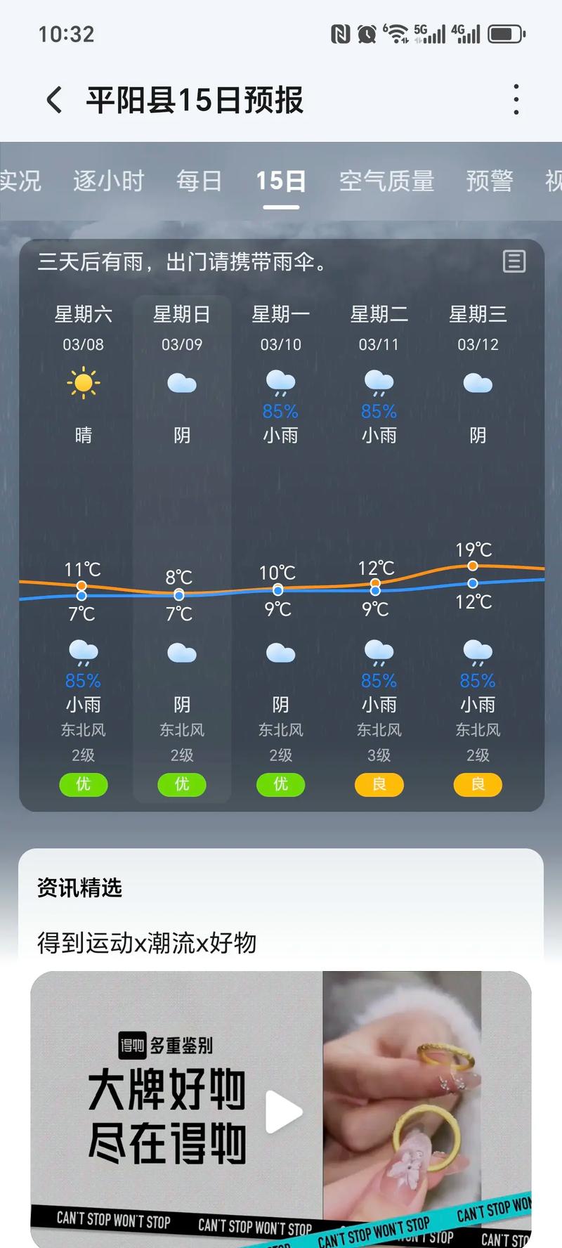 临安明天天气预报,临安后天天气怎么样