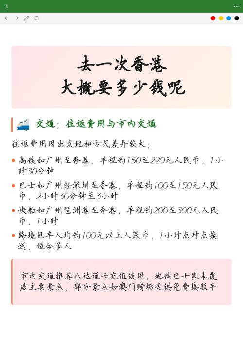 去香港旅游7天要多少钱去香港住宿一般多少钱(去香港玩几天得多少钱)