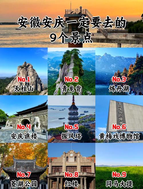 安徽旅游景点排名前十名