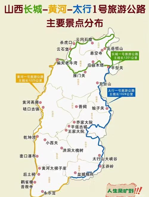 山西旅游游玩路线