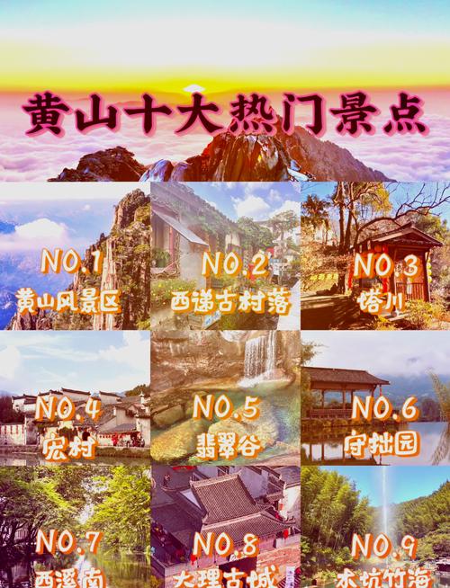 黄山附近有什么景点