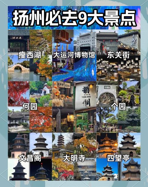 扬州必去的5个景点有哪些?它们各自有什么特色,适合什么季节去?