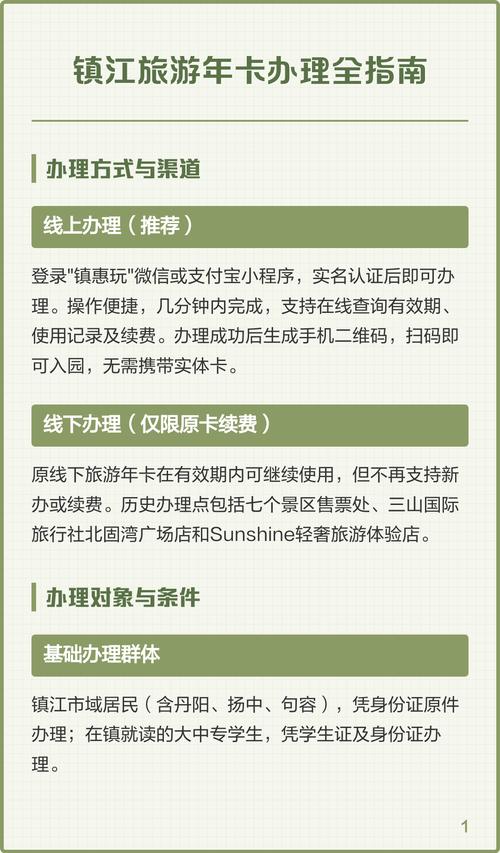 旅游年卡怎么办理