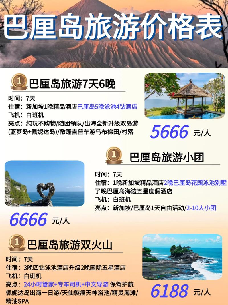 巴厘岛游玩一周大概需要多少钱,巴厘岛玩几天比较好