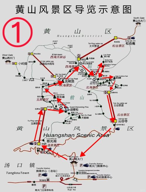 黄山旅游攻略--黄山风景区概况及注意事项