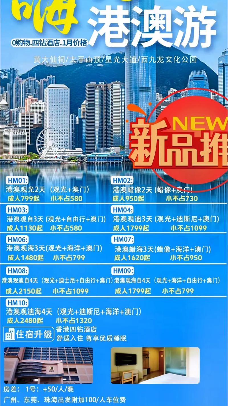 香港旅游费用大概多少