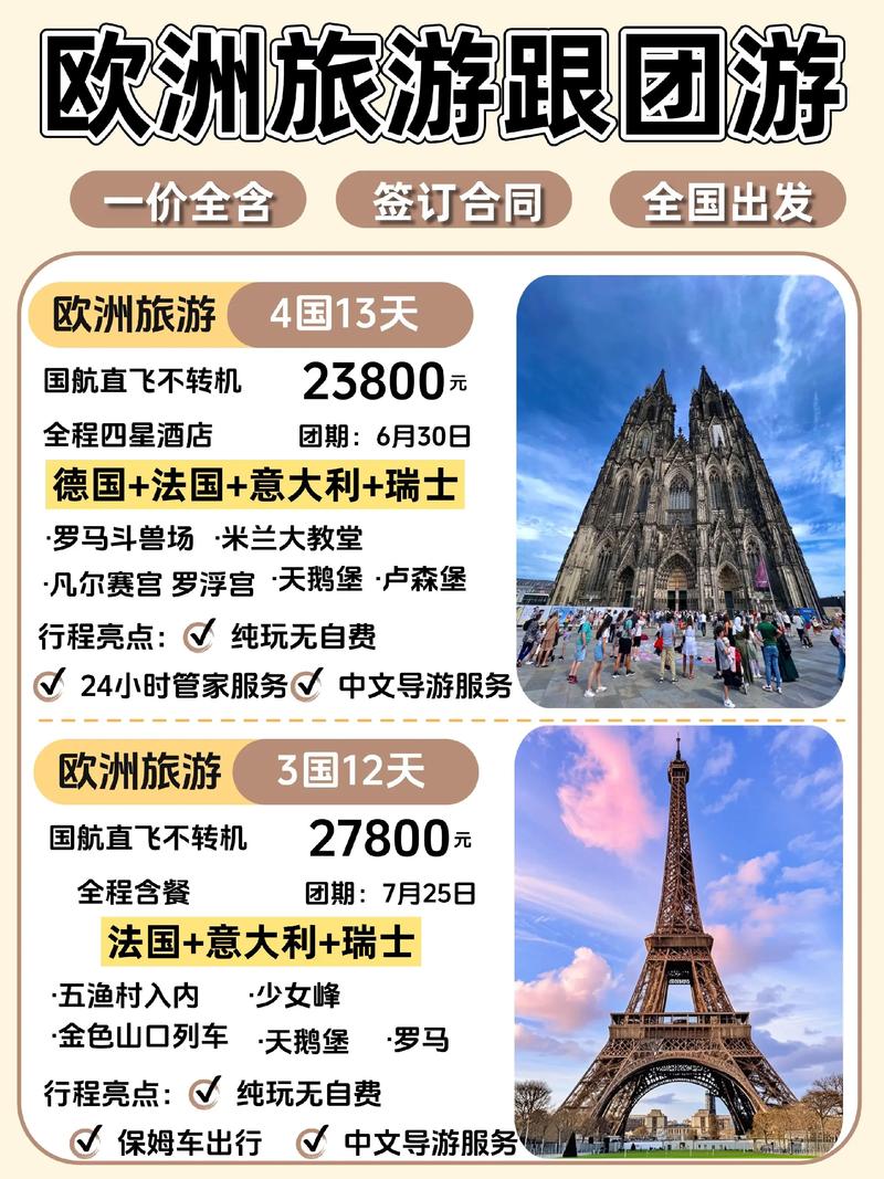 欧洲通票详细攻略,跨国旅游真很划算