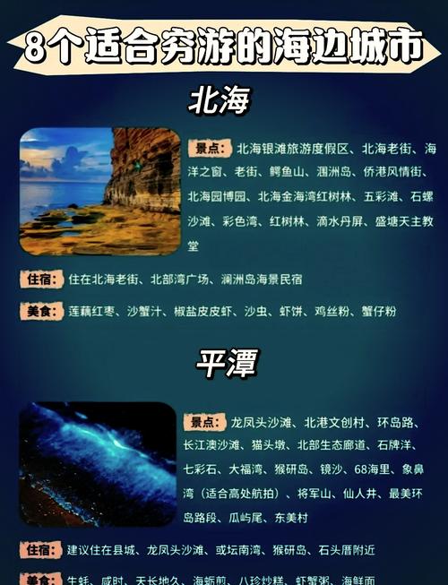 前十国内海边旅游景点排名榜