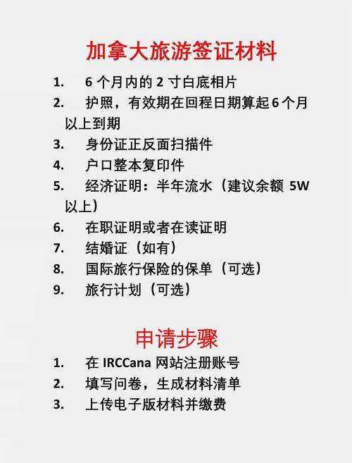 未成年人在办理加拿大旅游签证时,都需要什么材料呢?